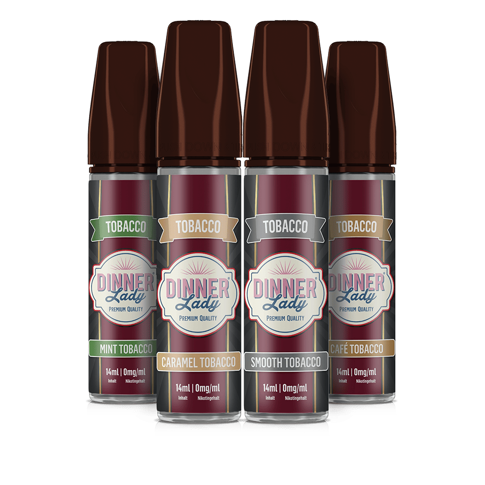 Dinner Lady Aroma Longfill - Mint Tobacco - 14ml in 60ml Flasche