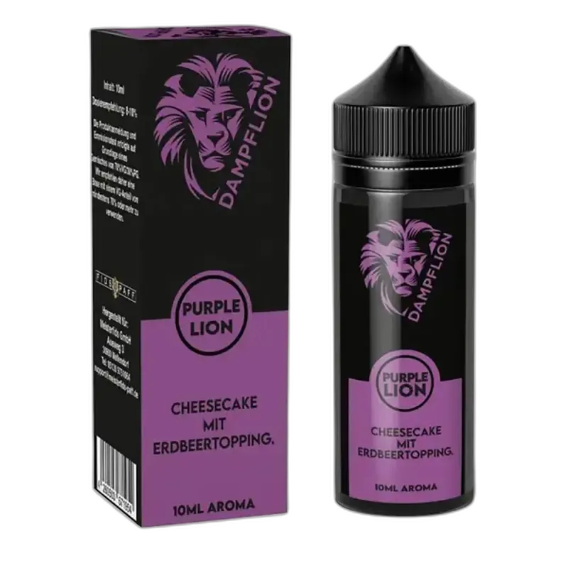 Dampflion Originals Longfill - Purple Lion - 10ml Aroma in 120ml Flasche
