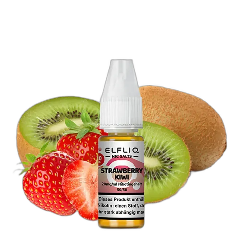 Elfliq by Elfbar Nikotinsalz - Strawberry Kiwi - Liquid 20mg 10ml