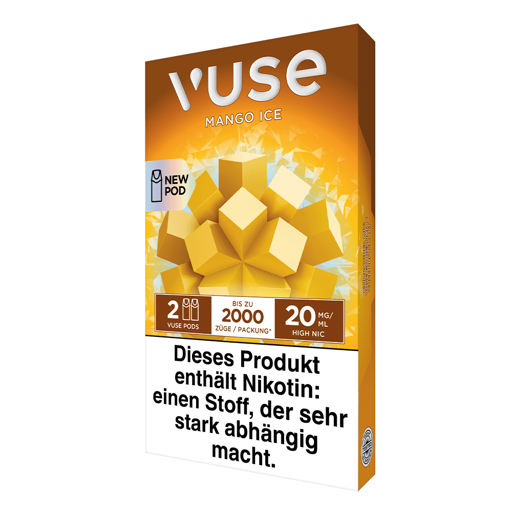 2x Vuse Pod Mango Ice Nic Salts 20mg