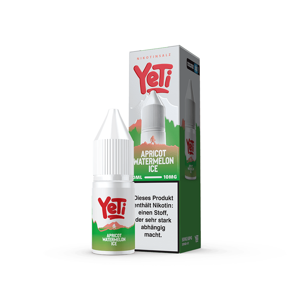 Yeti Summit Nikotinsalz - Apricot Watermelon Ice - Overdosed 10ml Liquid 10mg