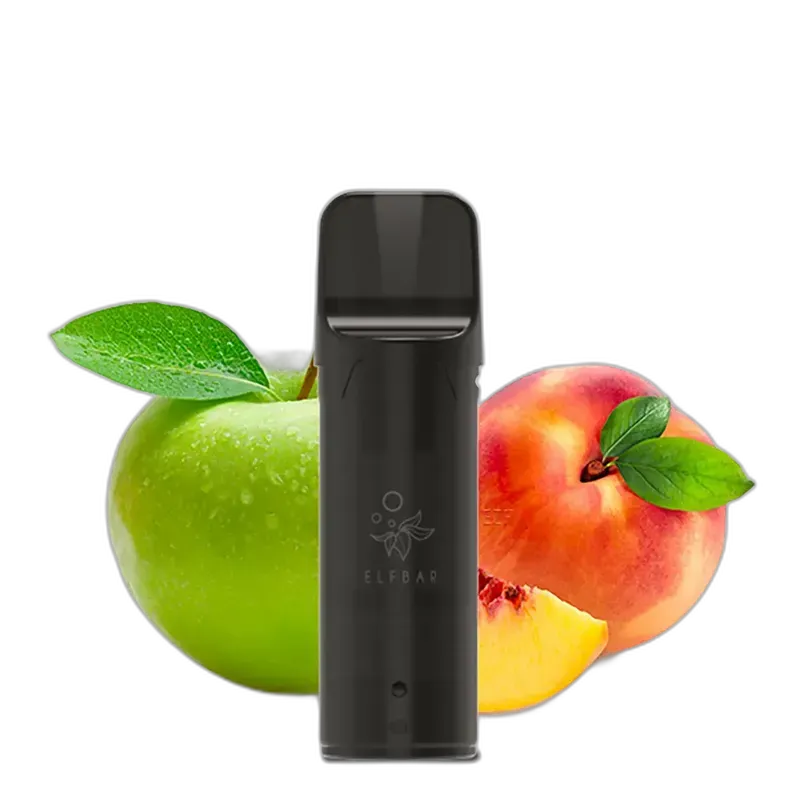 2x Elfbar Elfa Einweg Pod - Apple Peach - 20mg Nikotinsalz 2ml