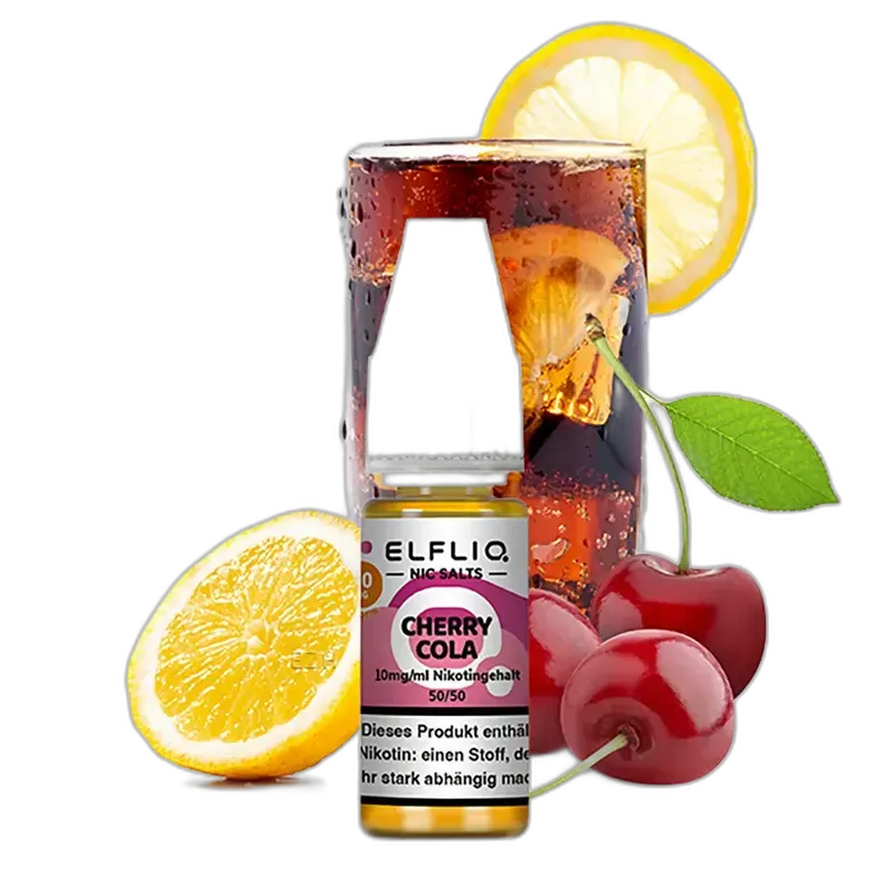 Elfliq by Elfbar Nikotinsalz - Cherry Cola - Liquid 10mg 10ml