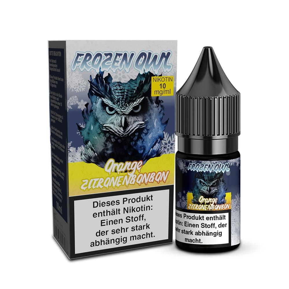 Frozen OWL Nikotinsalz - Orange Zitronenbonbon - 10ml Liquid 10mg