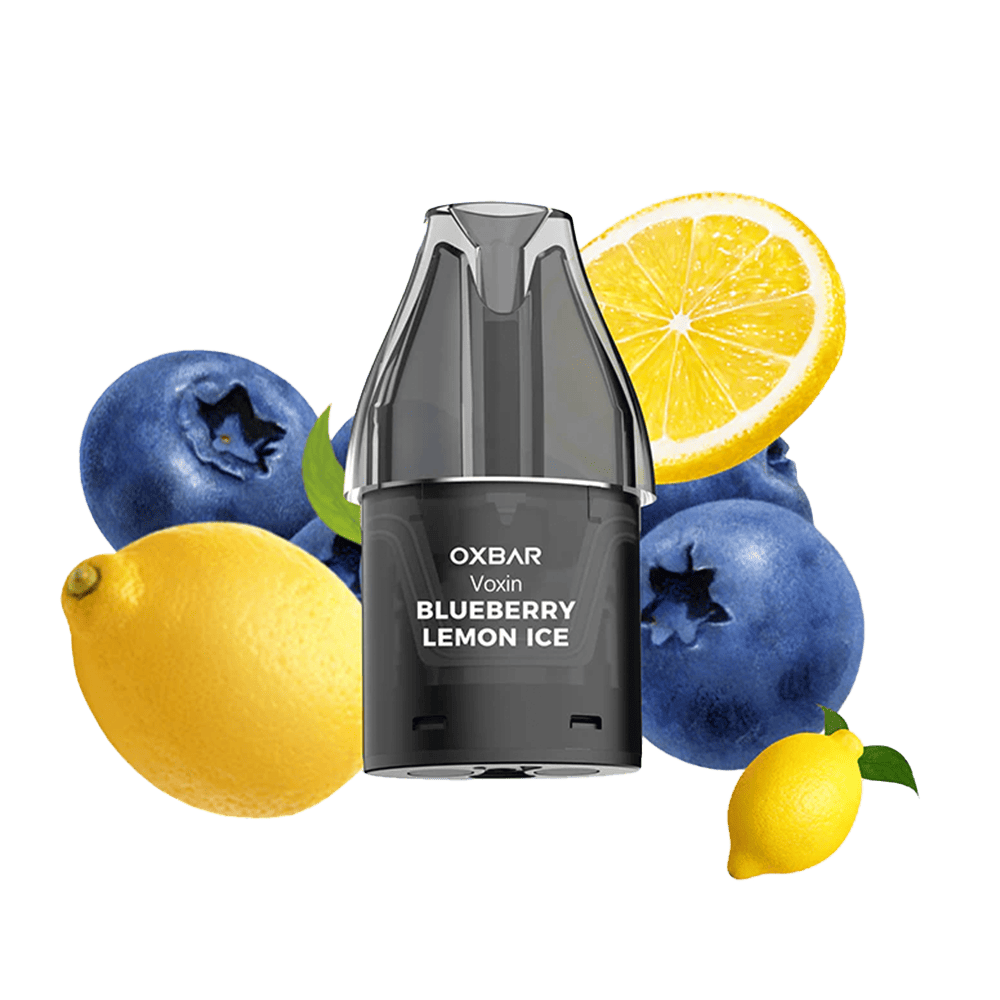 Oxbar Voxin Einweg Pod - Blueberry Lemon Ice - 20mg Nikotinsalz 2ml