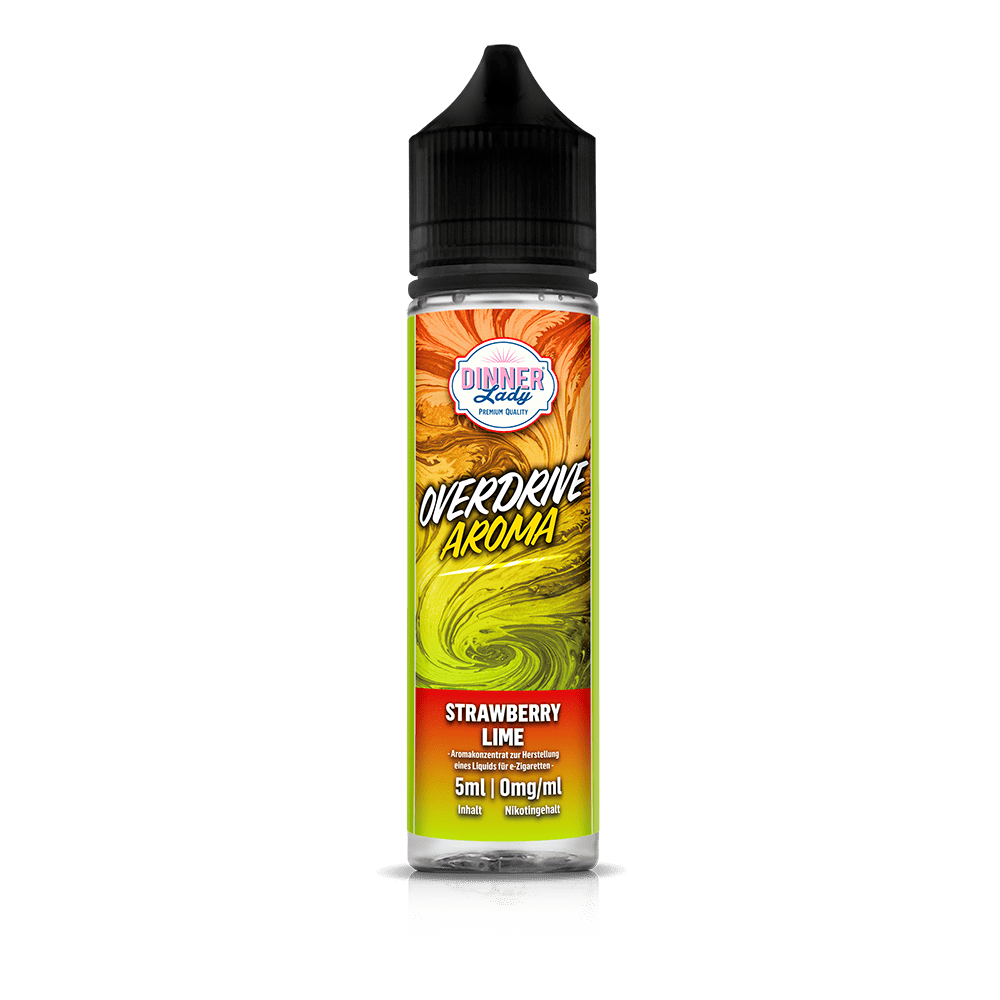 Dinner Lady Overdrive Longfill - Strawberry Lime - 5ml in 60ml Flasche