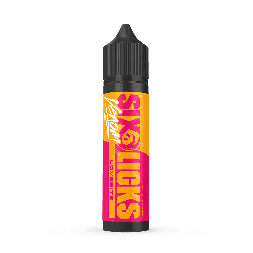 Six Licks Venom Longfill - Love Bite - 4ml in 60ml Flasche