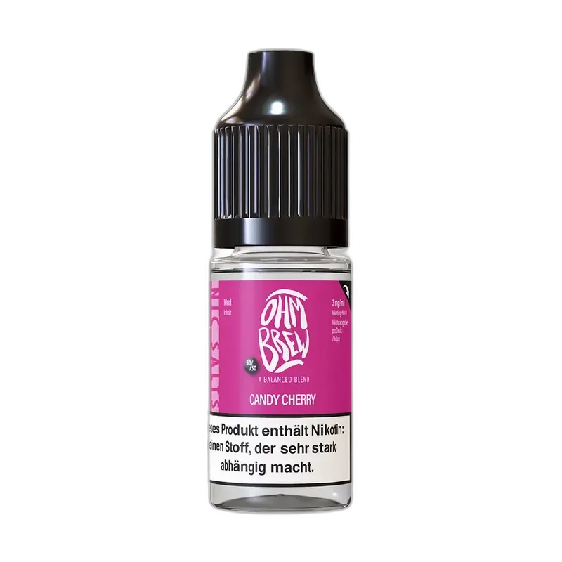 Ohm Brew Nikotinsalz - Candy Cherry - 10ml Liquid 12mg