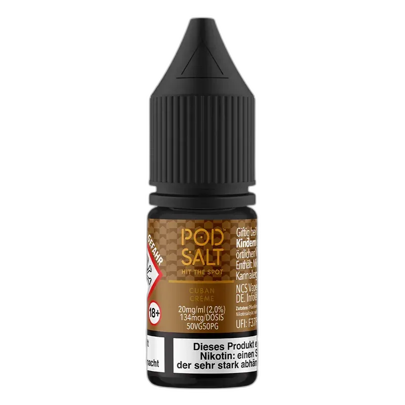 Pod Salt Origin Nikotinsalz - Bano Creme - 10ml Liquid 20mg