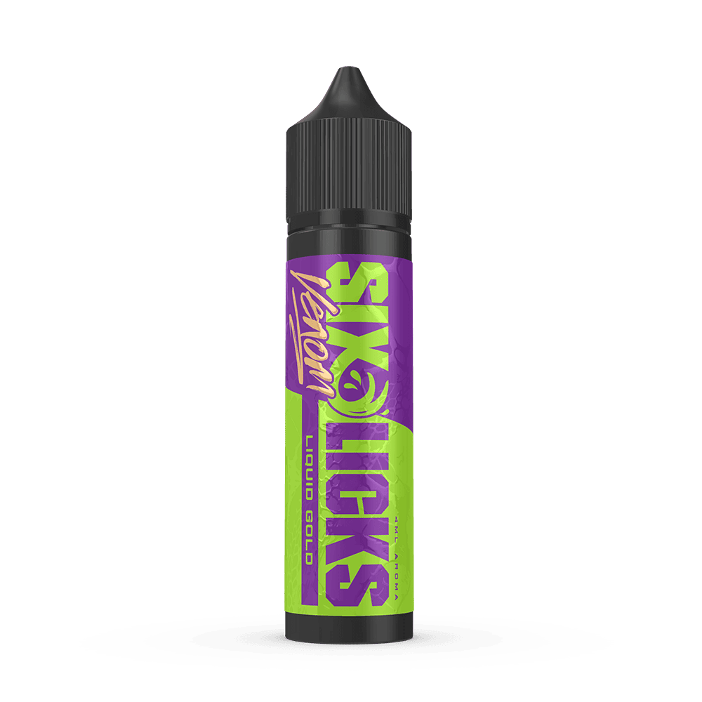 Six Licks Venom Longfill - Liquid Gold - 4ml in 60ml Flasche