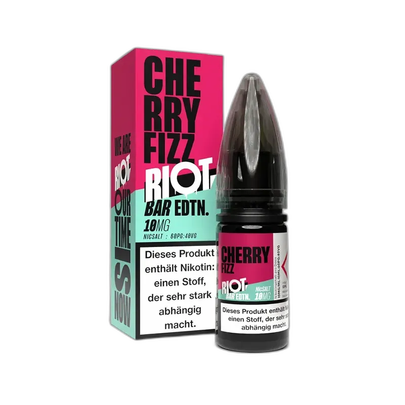 Riot Squad Nikotinsalz - Cherry Fizzle - Liquid 10mg 10ml