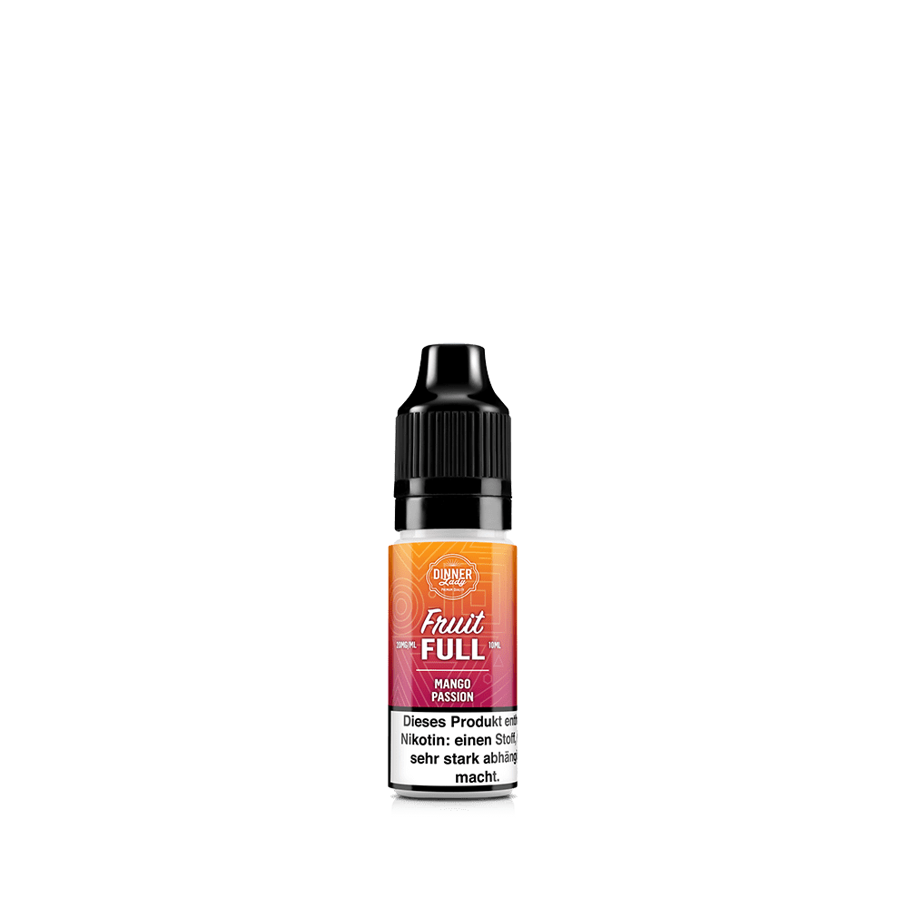 Dinner Lady Fruit Full Nikotinsalz - Mango Passion - 10ml Liquid 20mg