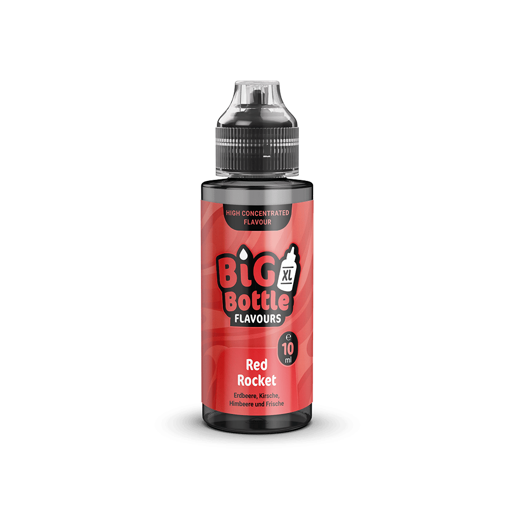 Big Bottle Flavours Longfill - Red Rocket - 10ml Aroma in 120ml Flasche