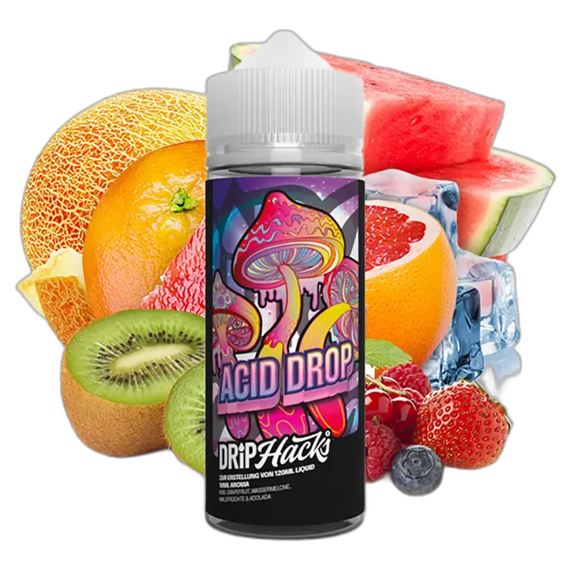 Drip Hacks Longfill - Ac Drop - 10ml Aroma in 120ml Flasche