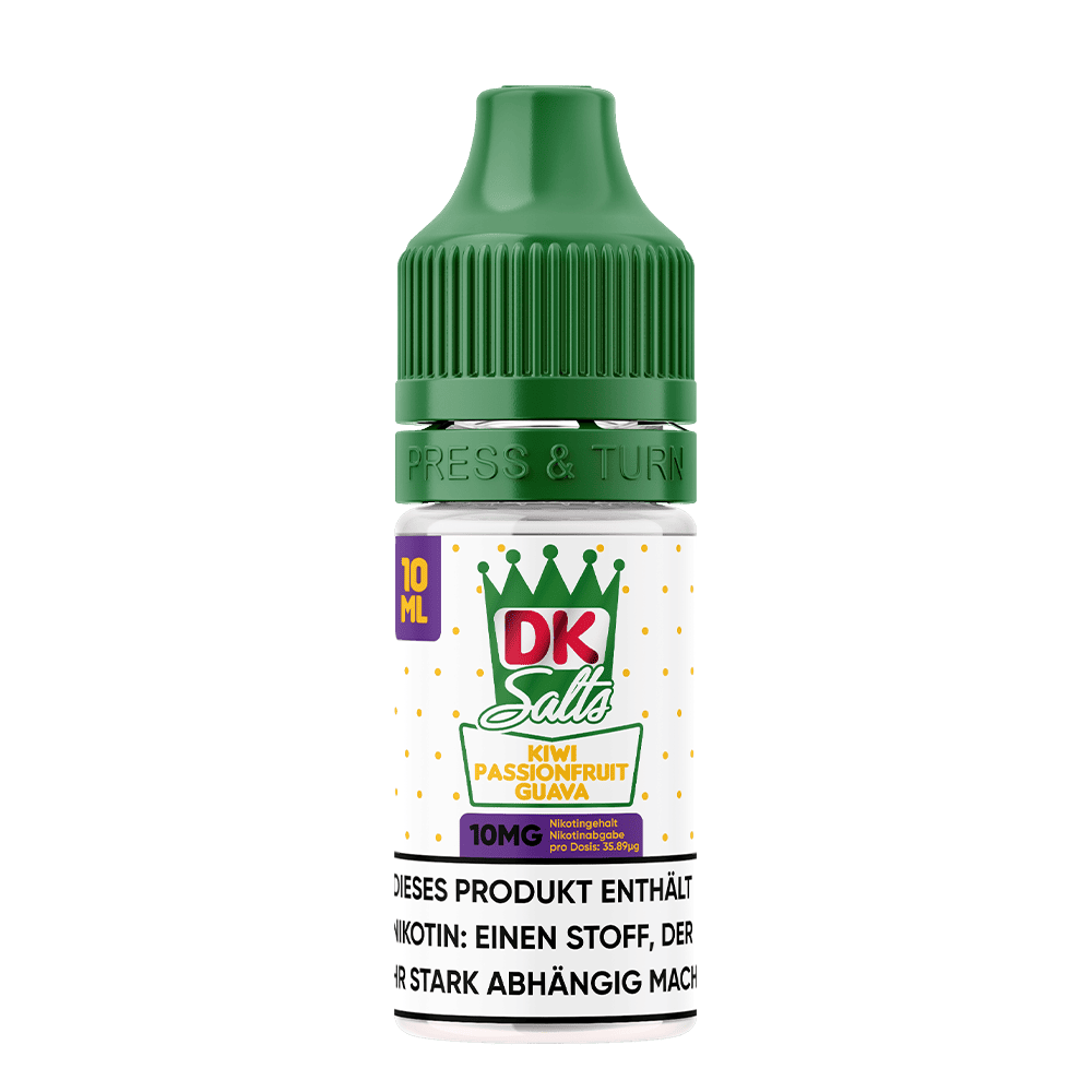 DK Salts Nikotinsalz - Kiwi Passionfruit Guava - Liquid 10mg 10ml