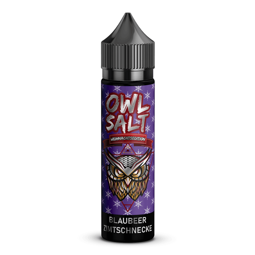 OWL Salt Aroma Longfill - Blaubeer Zimtschnecke - 10ml in 60ml Flasche