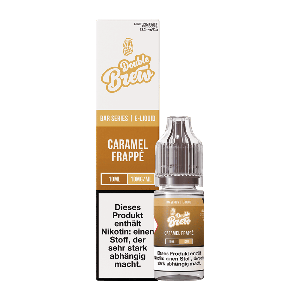Double Brew Nikotinsalz - Caramel Frappe - 10ml Liquid 10mg