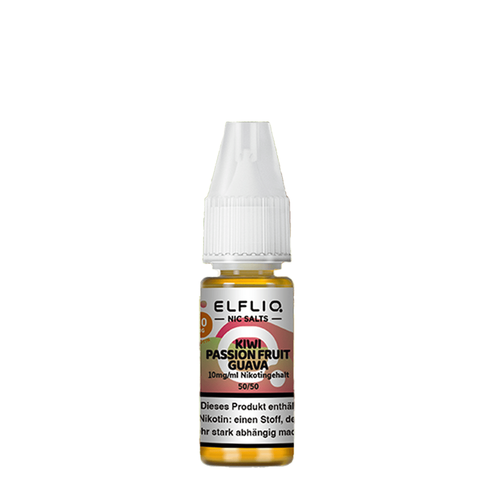 Elfliq by Elfbar Nikotinsalz - Kiwi Passion Fruit Guava - Liquid 10mg 10ml