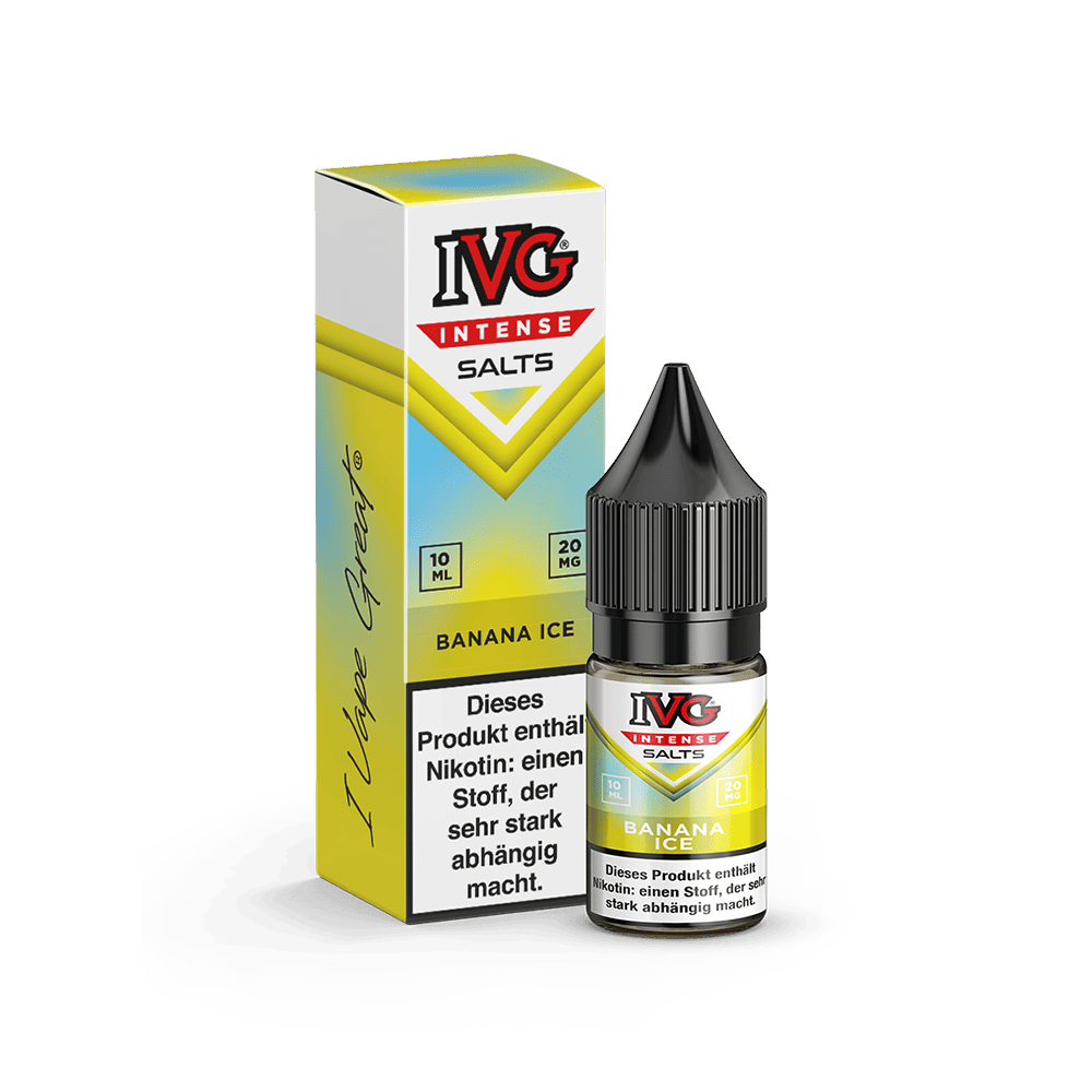 IVG Intense Nikotinsalz - Banana Ice - Liquid 20mg 10ml