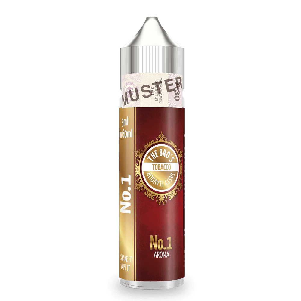 The Bros Aroma Longfill - Tobacco No.1 - 3ml in 60ml Flasche