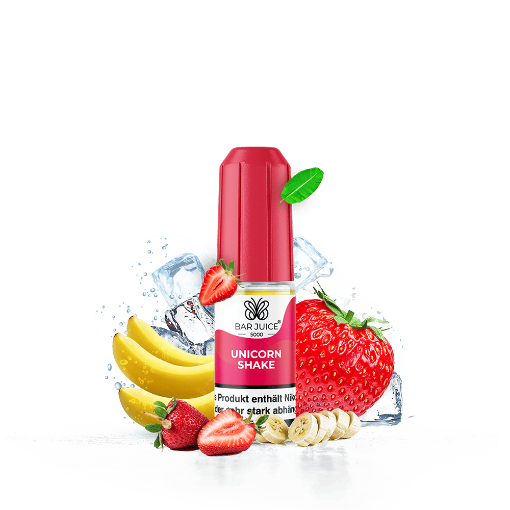 Bar Juice 5000 Nikotinsalz - Unicorn Shake - Liquid 10mg 10ml