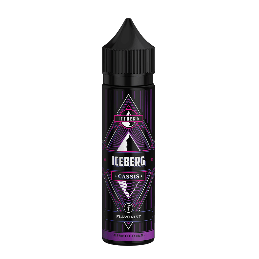 Flavorist Aroma Longfill - Iceberg Cassis - 10ml in 60ml Flasche