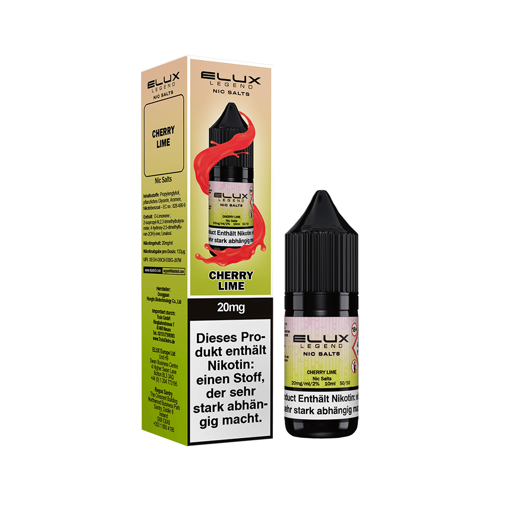 Elux Nikotinsalz - Cherry Lime - Liquid 20mg 10ml