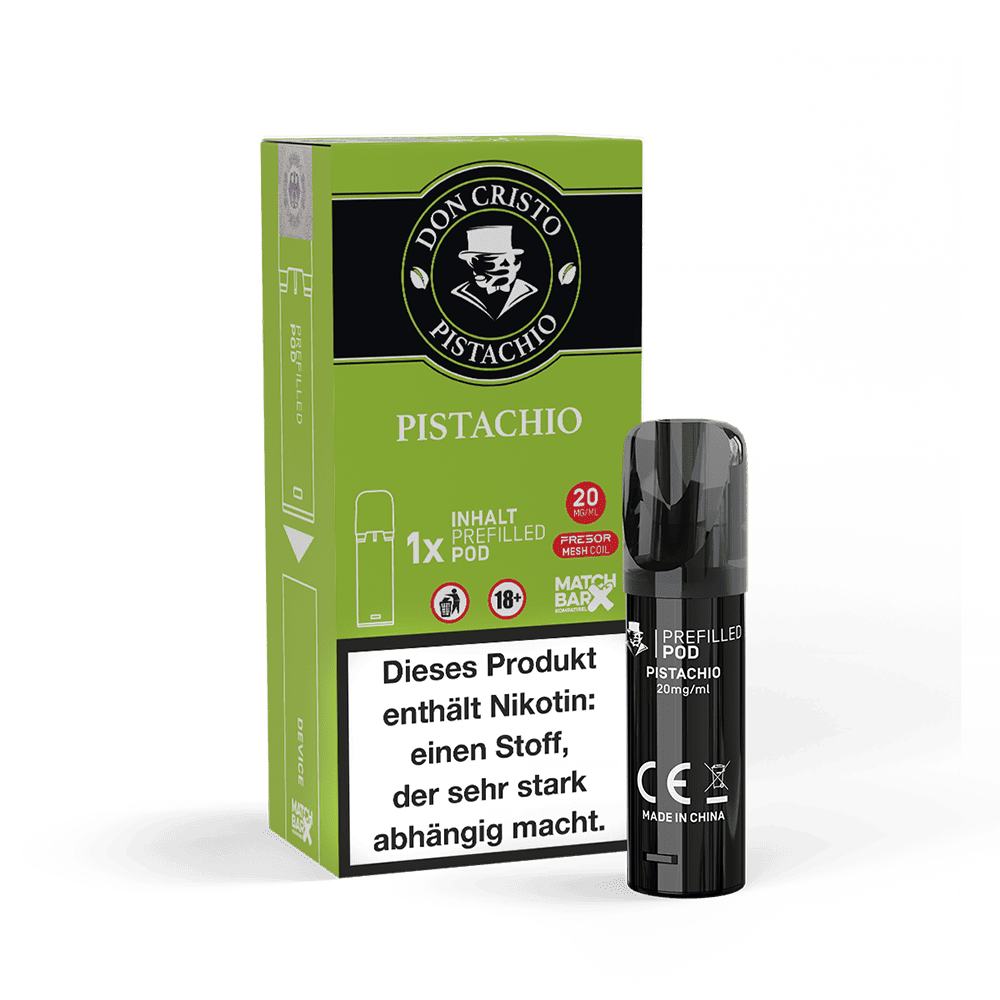 Don Cristo Einweg Pod - Pistachio - 20mg 2ml