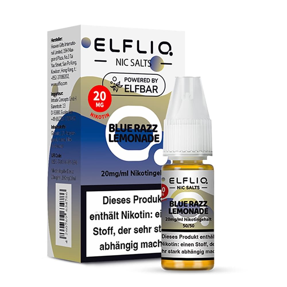 Elfliq by Elfbar Nikotinsalz - Blue Razz Lemonade - Liquid 20mg 10ml