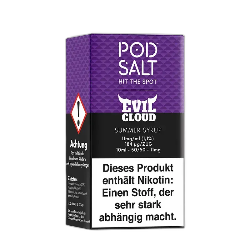 Pod Salt Fusion - Summer Syrup - 10ml Liquid 11mg Nikotinsalz Pod Salt Fusion - Summer Syrup - 10ml Liquid 11mg Nikotinsalz
