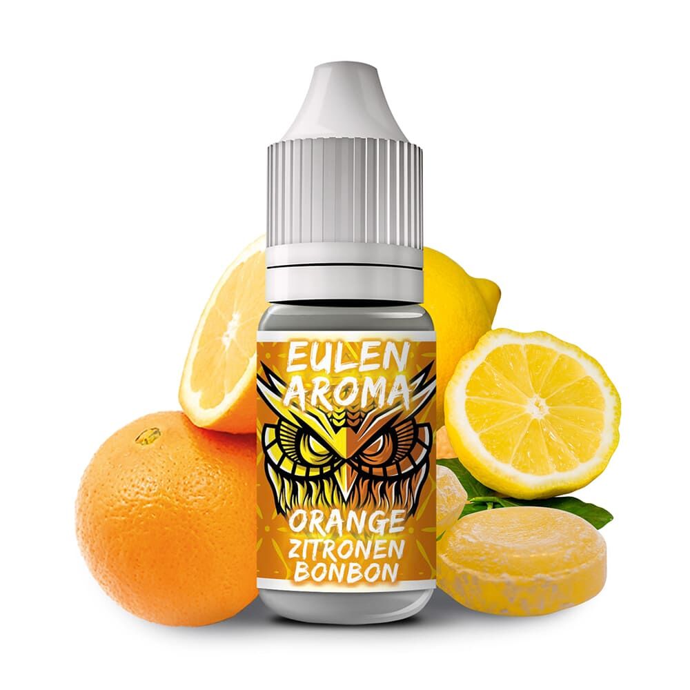 Eulen Aroma - Orange Zitronenbonbon - 10ml Aroma Eulen Aroma - Orange Zitronenbonbon - 10ml Aroma