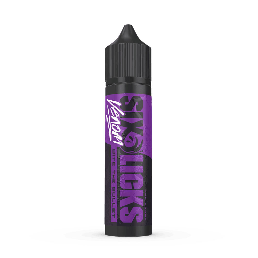 Six Licks Venom Longfill - Bite the Bullet - 4ml in 60ml Flasche Six Licks Venom Longfill - Bite the Bullet - 4ml in 60ml Flasche
