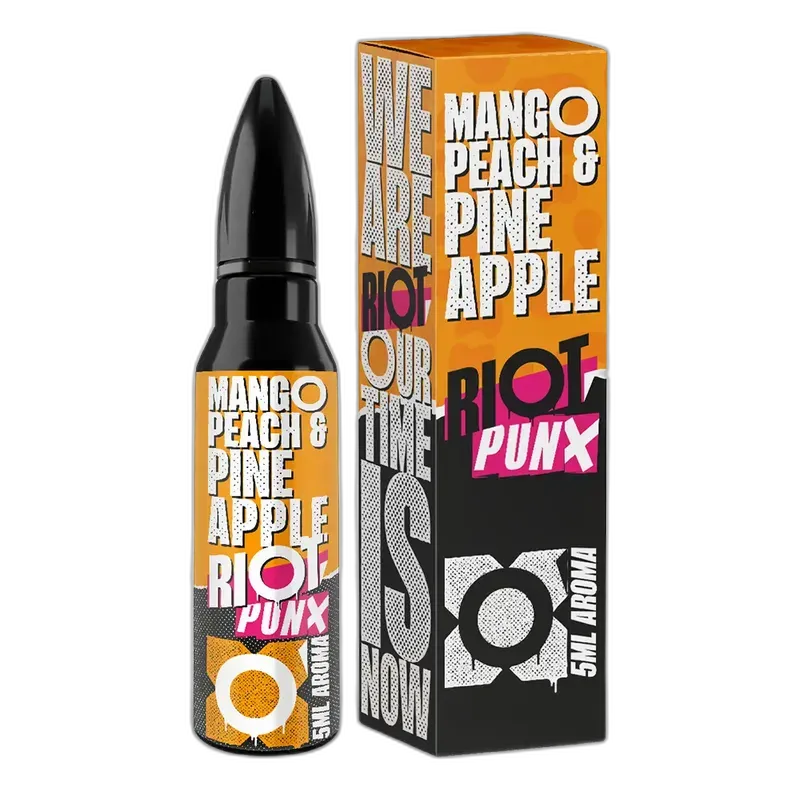 Riot Squad Aroma Longfill - Mango, Peach & Pineapple - 5ml in 60ml Flasche