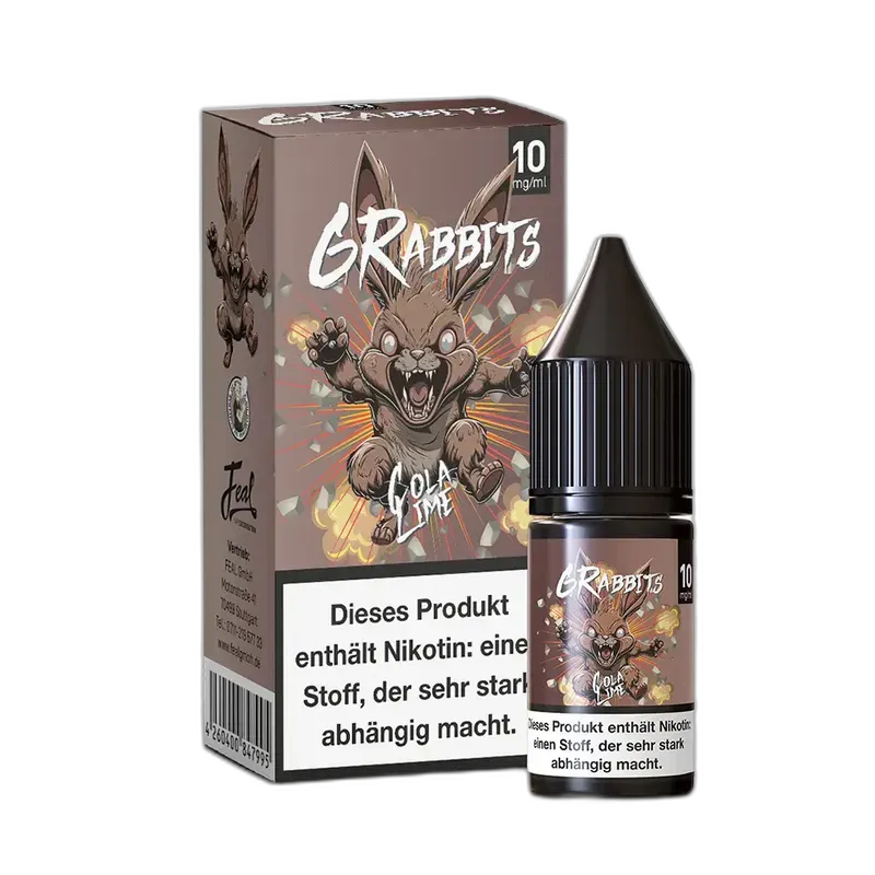6Rabbits Nikotinsalz - Cola Lime - 10ml Liquid 10mg