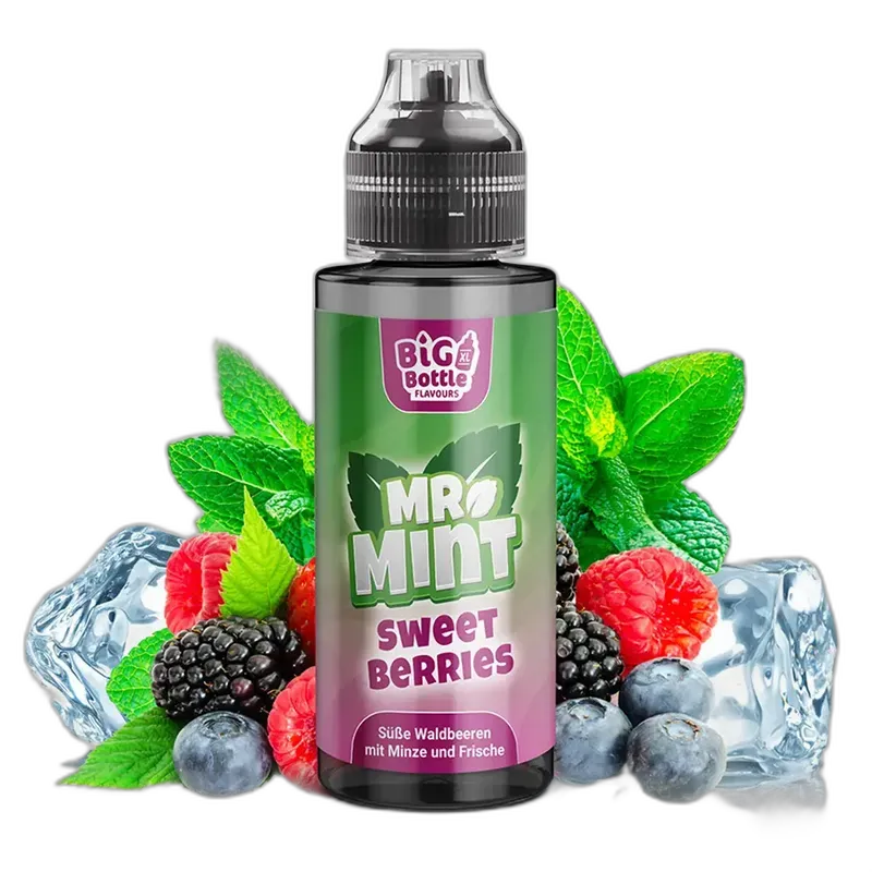 Mr. Mint Aroma Longfill - Sweet Berries - 10ml in 120ml Flasche