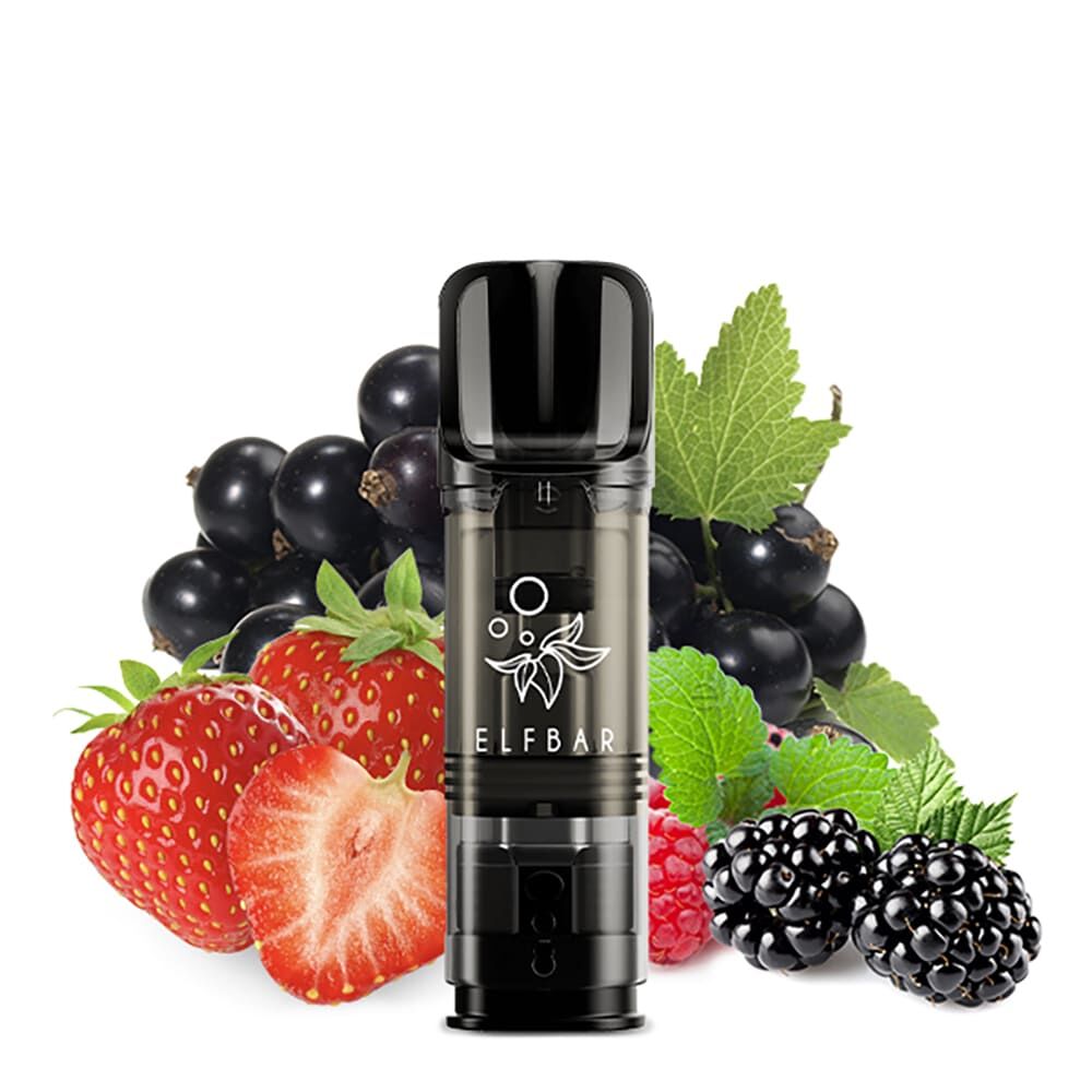 2x Elfbar Elfa Einweg Pod - Mix Berries - 0mg 2ml