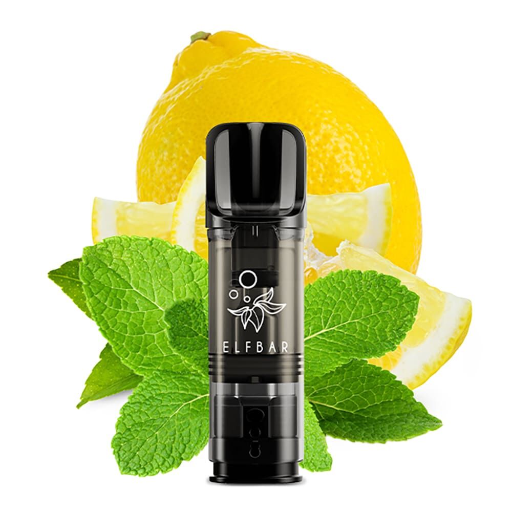2x Elfbar Elfa Einweg Pod - Lemon Mint - 20mg Nikotinsalz 2ml