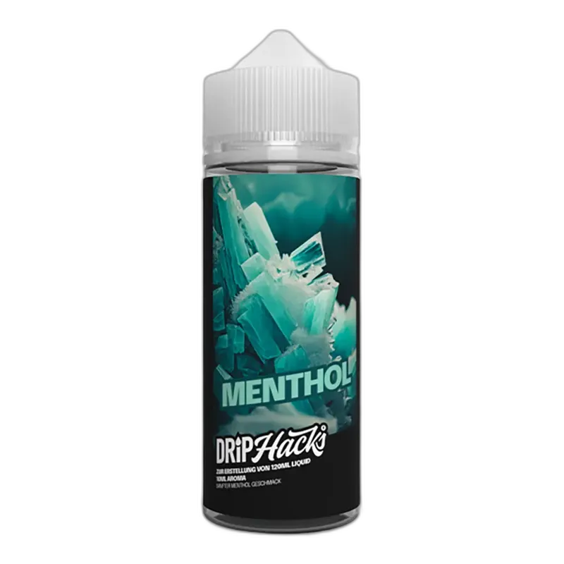 Drip Hacks Longfill - Menthol - 10ml Aroma in 120ml Flasche