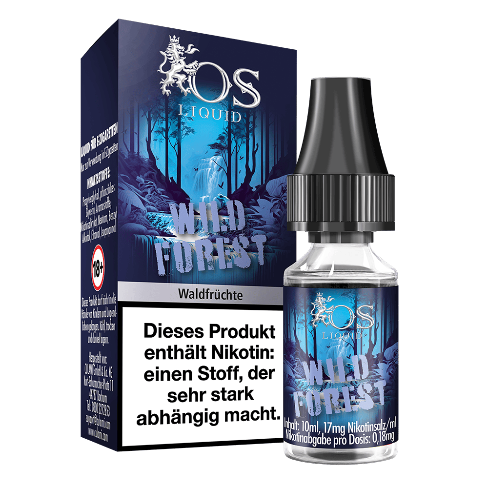 OS Liquid Nikotinsalz - Wild Forest - Liquid 17mg 10ml