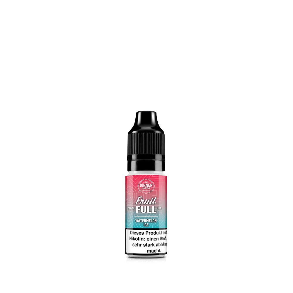 Dinner Lady Fruit Full Nikotinsalz - Watermelon Ice - 10ml Liquid 20mg