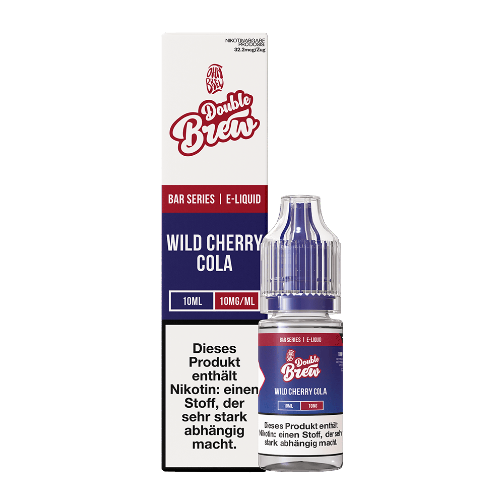 Double Brew Nikotinsalz - Wild Cherry Cola - 10ml Liquid 10mg