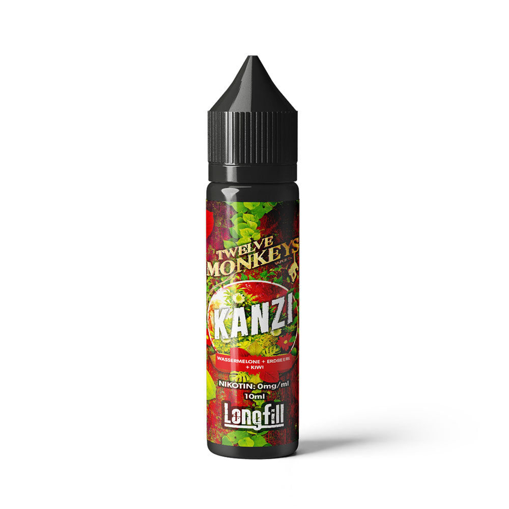 Twelve Monkeys Aroma Longfill - Kanzi - 10ml in 60ml Flasche