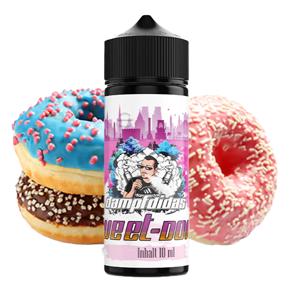 Dampfdidas Longfill - Sweet Donut - 10ml Aroma in 120ml Flasche