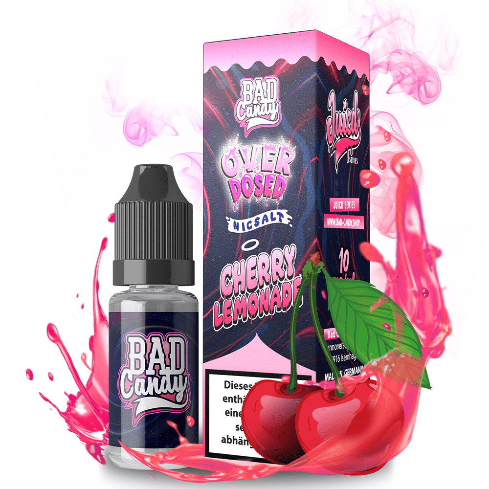 Bad Candy Nikotinsalz - Cherry Lemonade - Overdosed 10ml Liquid 10mg
