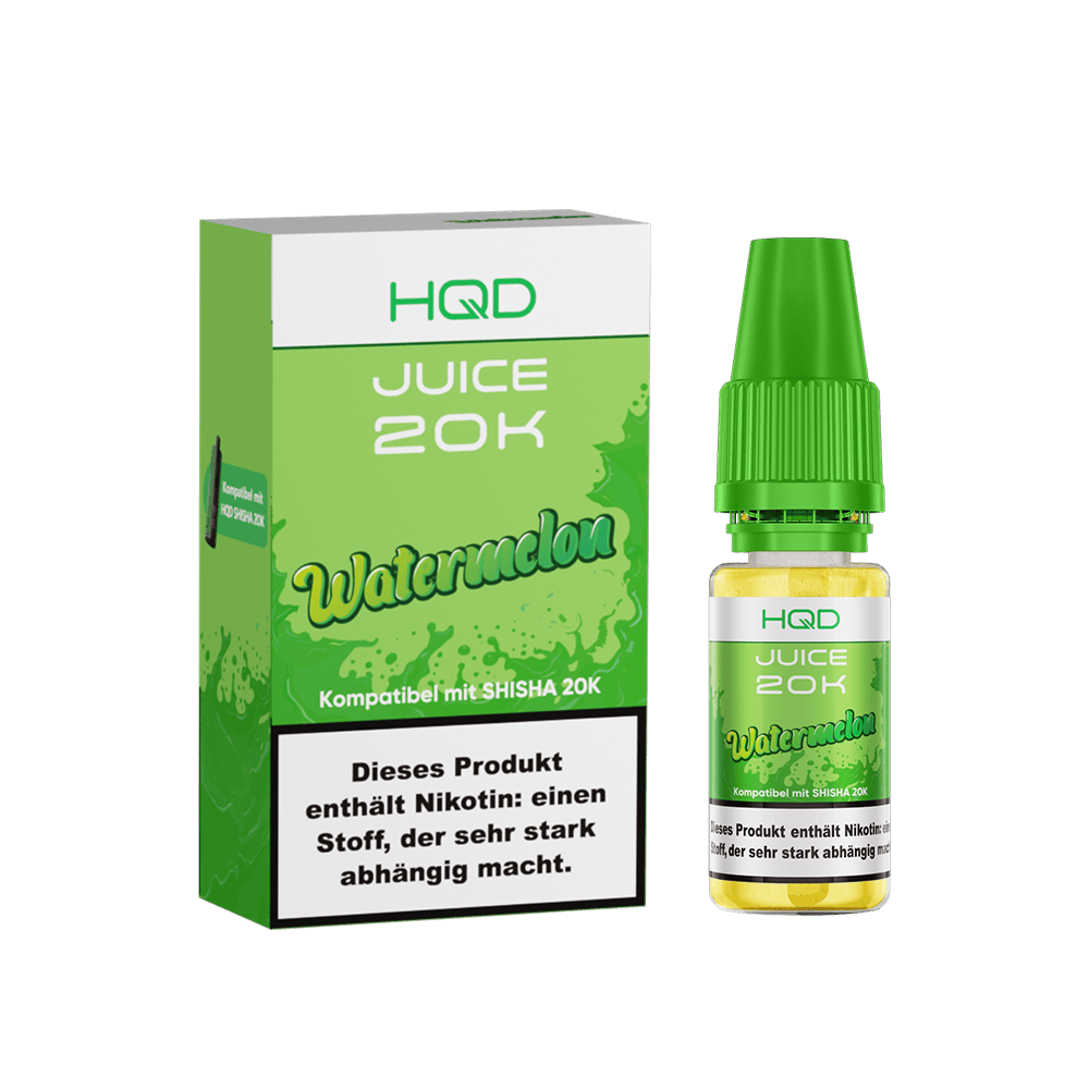 HQD Juice 20K Nikotinsalz - Watermelon - 10ml Liquid 3mg