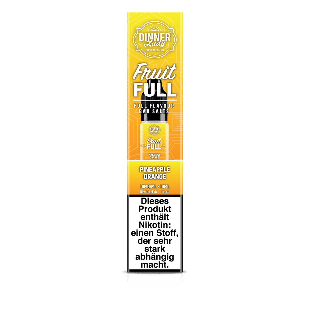 Dinner Lady Fruit Full Nikotinsalz - Pineapple Orange - 10ml Liquid 10mg