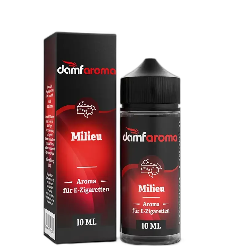 damfaroma Longfill - Milieu - 10ml Aroma in 120ml Flasche