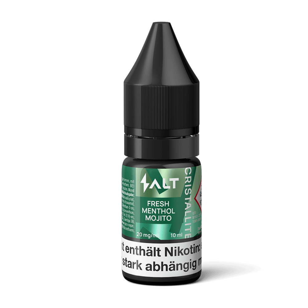 SALT Cristallite Nikotinsalz - Fresh Menthol Moijto - 10ml Liquid 20mg