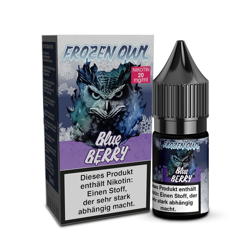 Frozen OWL Nikotinsalz - Blueberry - 10ml Liquid 20mg