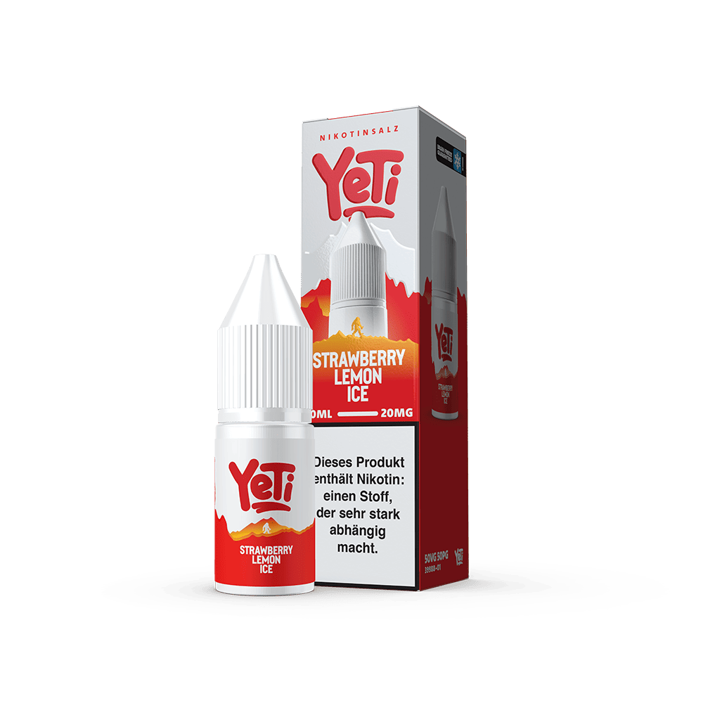 Yeti Summit Nikotinsalz - Strawberry Lemon Ice - Overdosed 10ml Liquid 20mg